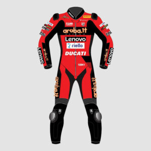 Michael Ruben Ducati Lenovo Motorbike Racing Leather Suit Motogp 2022