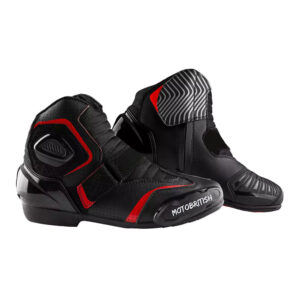 MotoBritish Dominic Motorcycle Short Racing Boots