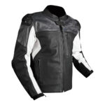 MotoBritish Men,s Beast Leather Racing Jacket