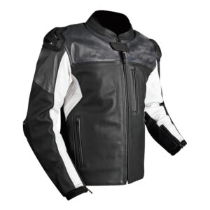 MotoBritish Men,s Beast Leather Racing Jacket