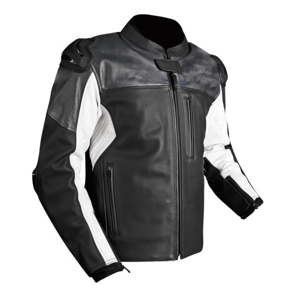 MotoBritish Men,s Beast Leather Racing Jacket