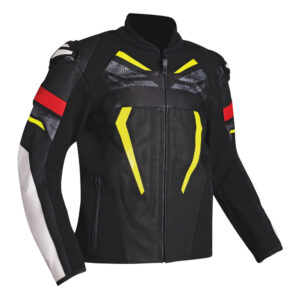 MotoBritish Men,s M-Tech Leather Racing Jacket