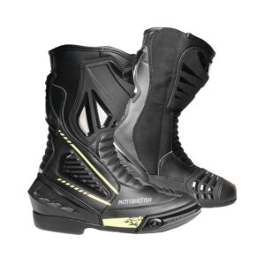MotoBritish Waterproof Motorcycle Long Boots