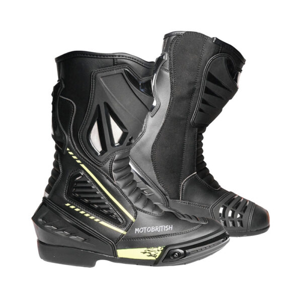 MotoBritish Waterproof Motorcycle Long Boots