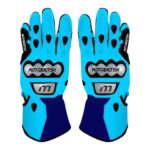 Raul Fernandez Motogp Blue Motorbike Gloves 2025