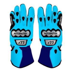 Raul Fernandez Motogp Blue Motorbike Gloves 2025