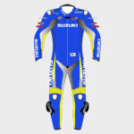 Suzuki Motorbike Leather Biker Suit