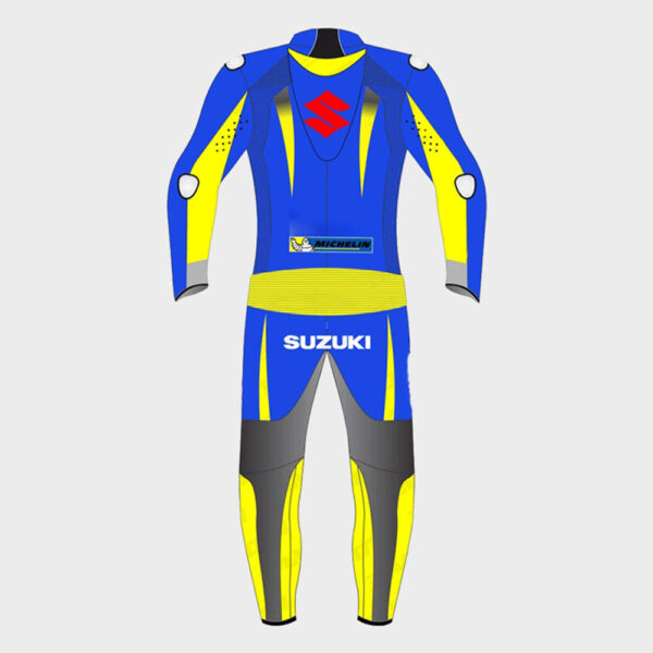 Suzuki Motorbike Leather Biker Suit