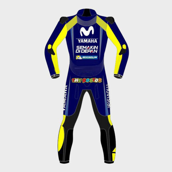 Valentino Rossi Movistar Yamaha 2018 Suit in Blue